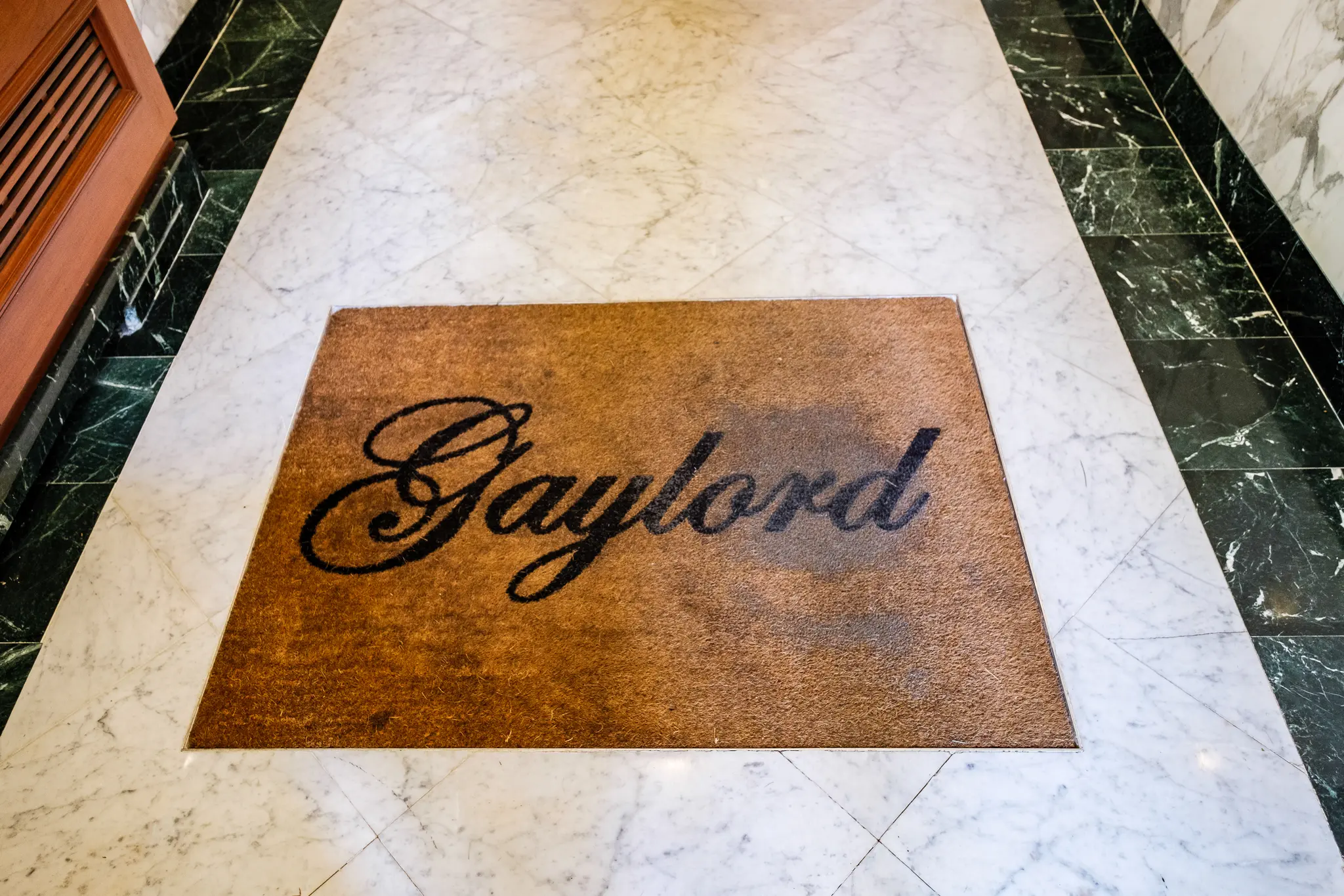 The Welcome Mat in the Lobby